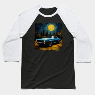 Chevrolet camaro RS van gogh style Baseball T-Shirt